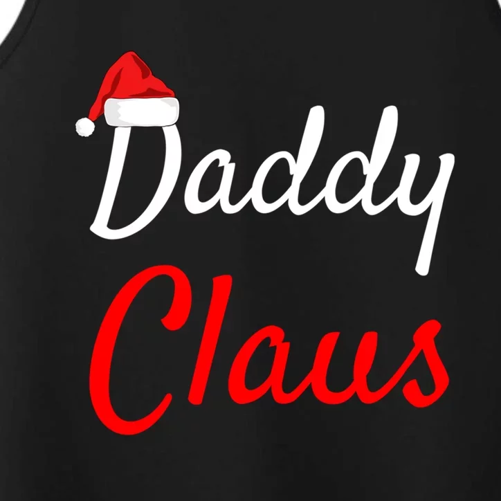 Daddy Claus Gift Mama Claus Daddy Claus Pajamas Cute Gift Performance Tank