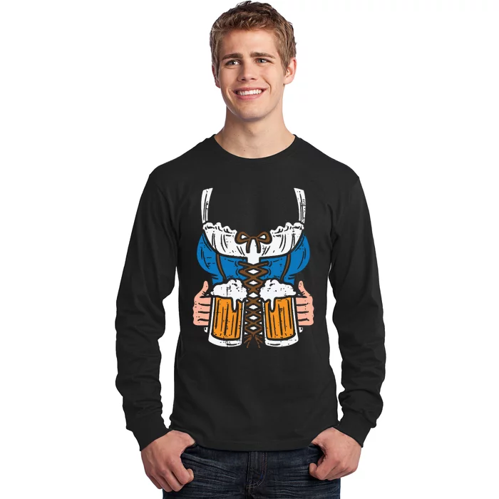 Drindl Costume German Bavarian Oktoberfest Festival Long Sleeve Shirt