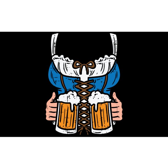 Drindl Costume German Bavarian Oktoberfest Festival Bumper Sticker