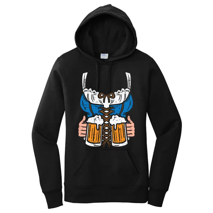 Drindl Costume German Bavarian Oktoberfest Festival Women's Pullover Hoodie