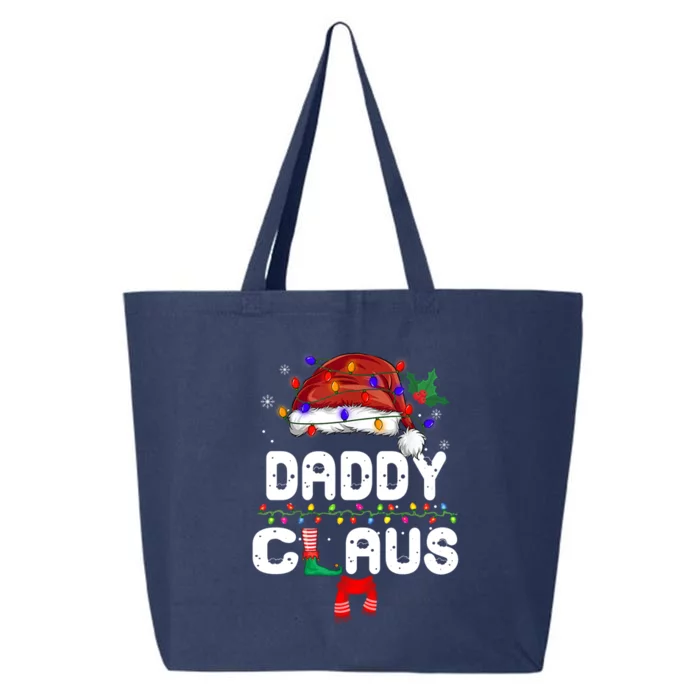 Daddy Claus Great Gift Christmas Pajama Family Matching Xmas Gift 25L Jumbo Tote