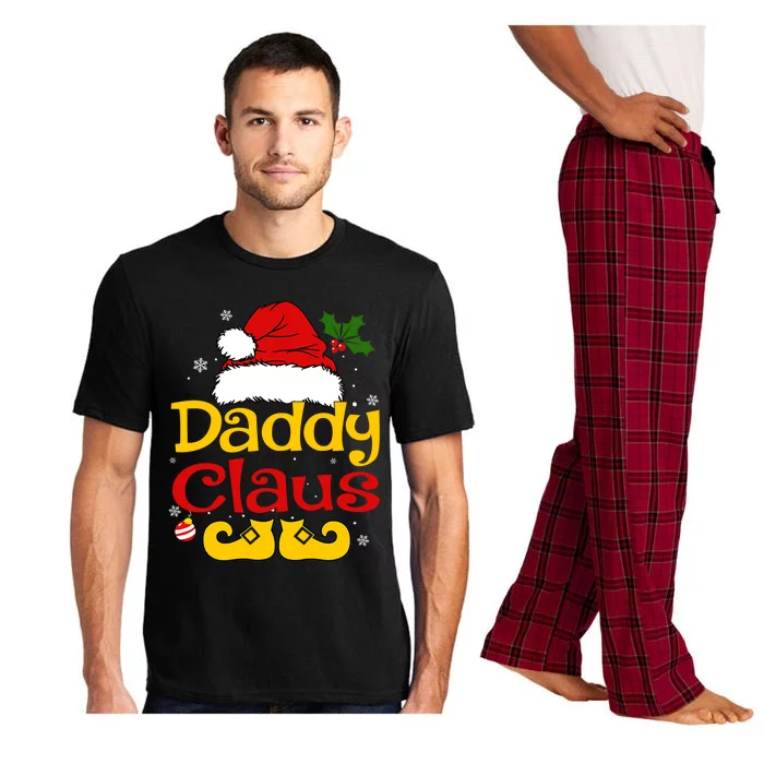 Daddy Claus Gift Santa Hat Matching Christmas Family Group Gift Pajama Set