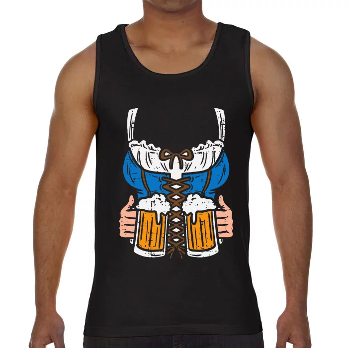 Drindl Costume German Bavarian Oktoberfest Festival Comfort Colors® Tank Top