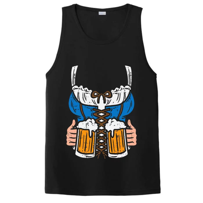 Drindl Costume German Bavarian Oktoberfest Festival Performance Tank