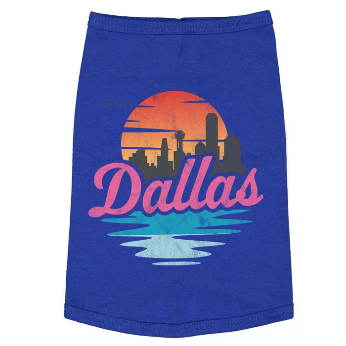 Dallas City Great Gift Doggie Tank