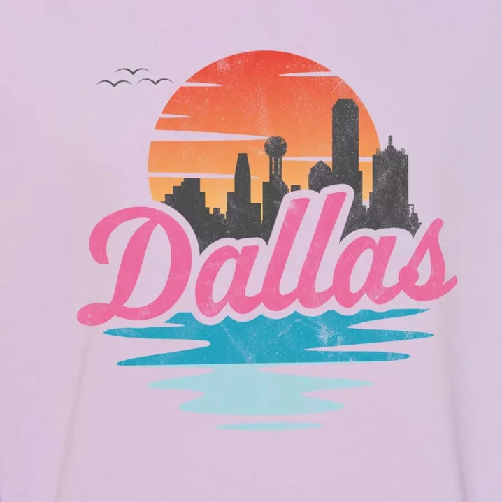 Dallas City Great Gift Garment-Dyed Sweatshirt