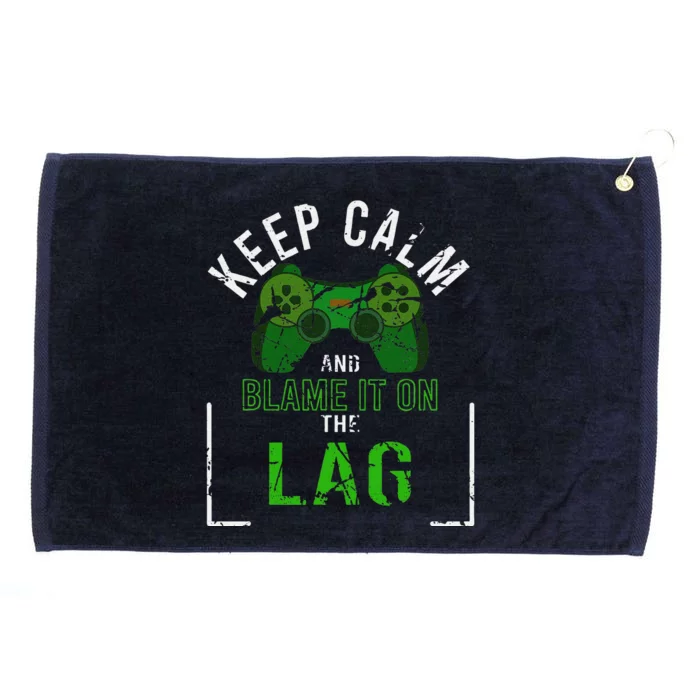 Duty Call Gaming Legend Of Your League Keep Salty Dont Tilt Grommeted Golf Towel