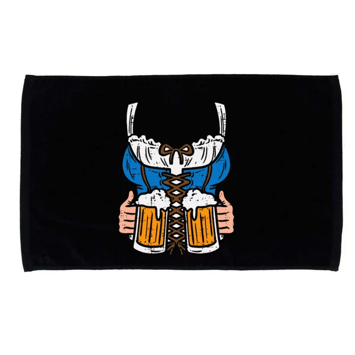 Drindl Costume German Bavarian Oktoberfest Festival Microfiber Hand Towel