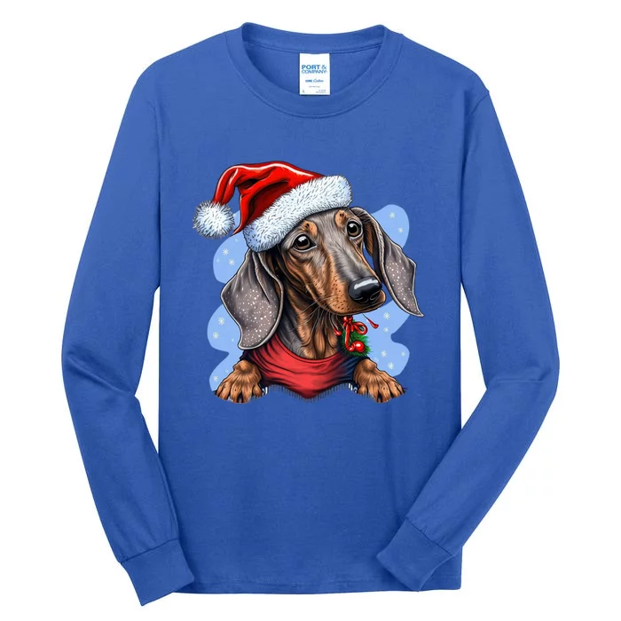 Dachshund Christmas Gift Tall Long Sleeve T-Shirt