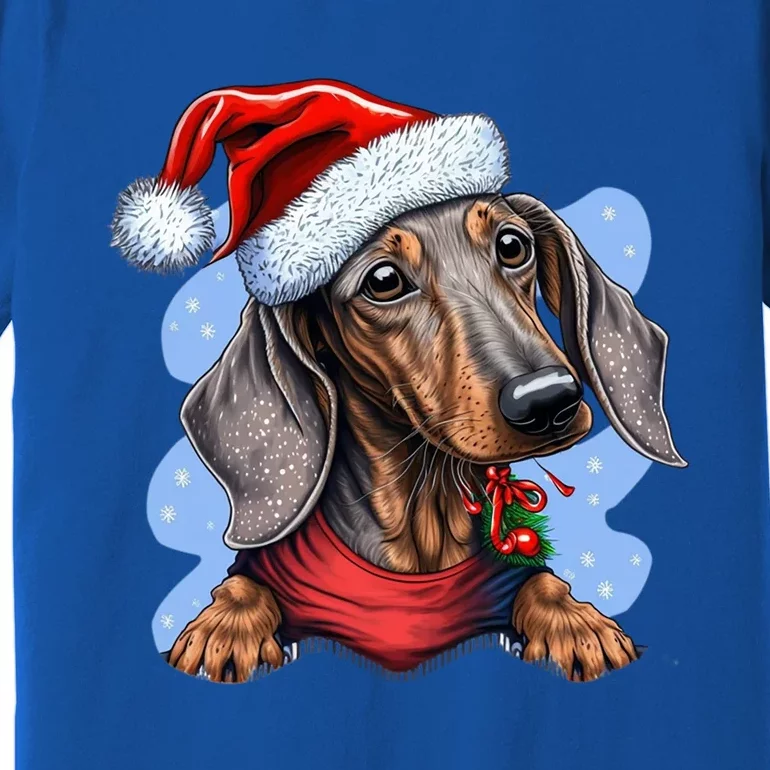 Dachshund Christmas Gift Premium T-Shirt