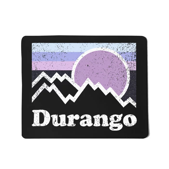 Durango Colorado Gift Souvenir Retro Mousepad