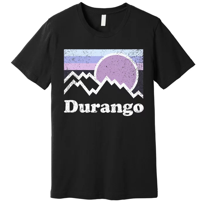 Durango Colorado Gift Souvenir Retro Premium T-Shirt