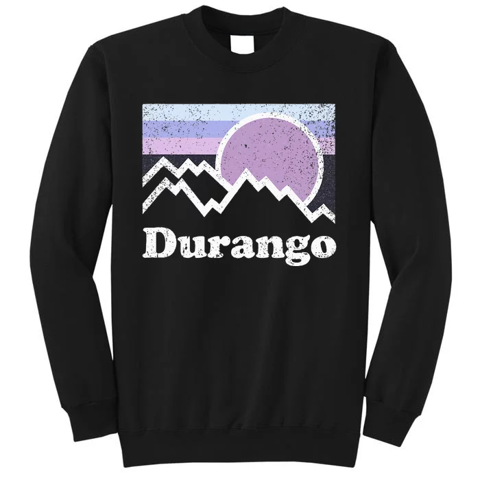 Durango Colorado Gift Souvenir Retro Tall Sweatshirt