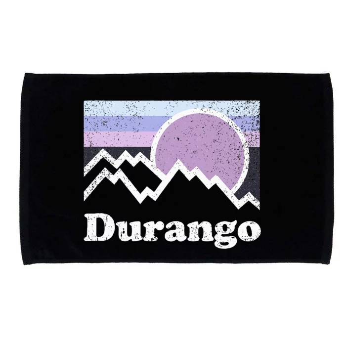 Durango Colorado Gift Souvenir Retro Microfiber Hand Towel