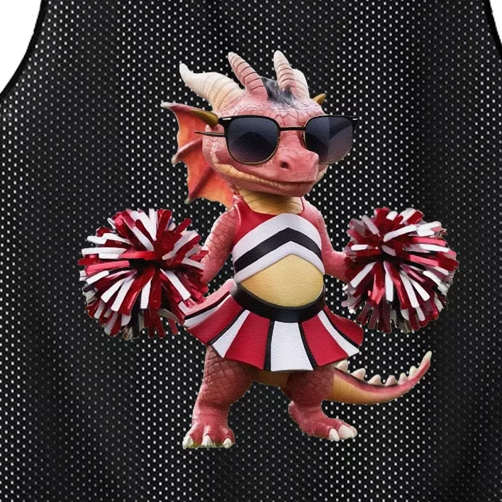 Dragon Cheerleader Gift Idea Fashion Custom Graphic Mesh Reversible Basketball Jersey Tank