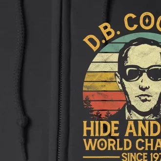 D.B. Coopers Hide And Seek Champion Since 1971 Db Cooper Full Zip Hoodie