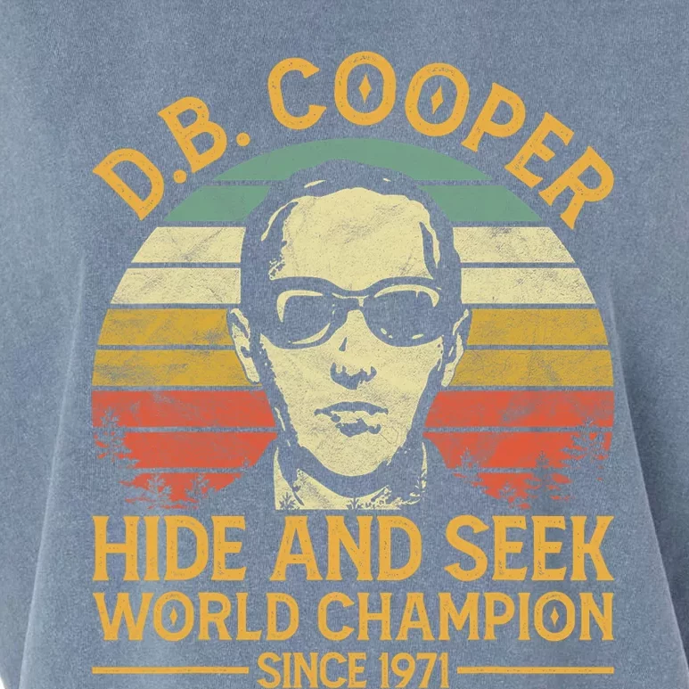 D.B. Coopers Hide And Seek Champion Since 1971 Db Cooper Garment-Dyed Women's Muscle Tee