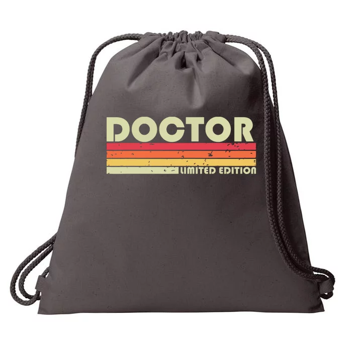 Doctor Costume Halloween White Lab Coat Men Women Drawstring Bag