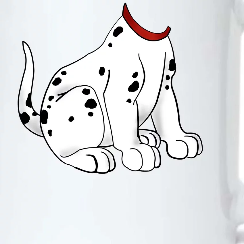 Dalmatian Costume Halloween Dog Black Color Changing Mug