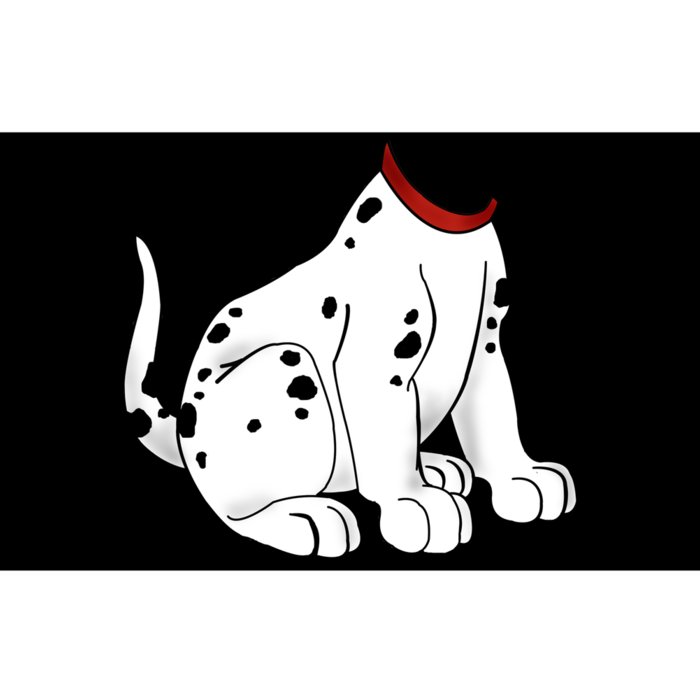 Dalmatian Costume Halloween Dog Bumper Sticker