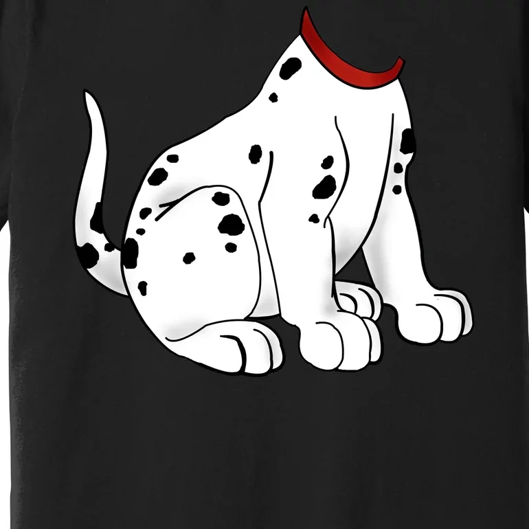 Dalmatian Costume Halloween Dog Premium T-Shirt