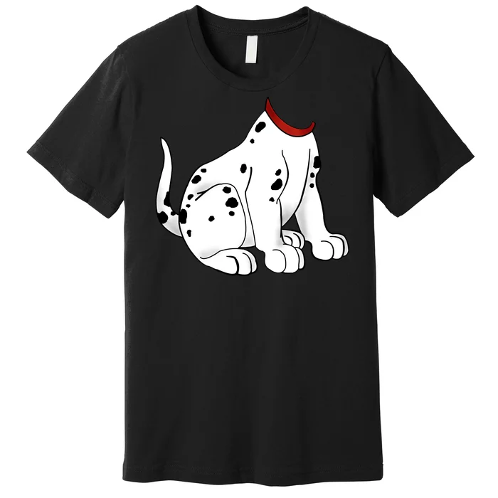 Dalmatian Costume Halloween Dog Premium T-Shirt