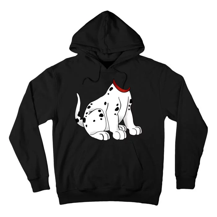 Dalmatian Costume Halloween Dog Tall Hoodie