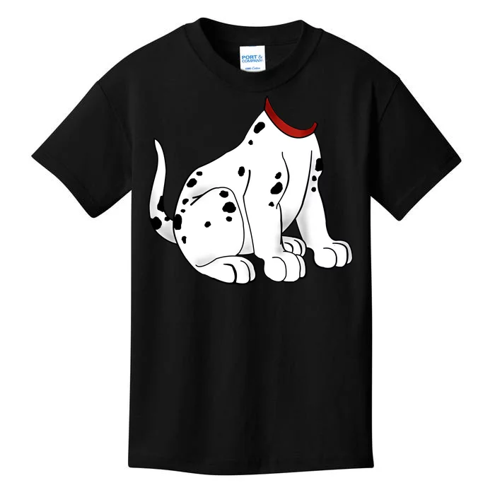 Dalmatian Costume Halloween Dog Kids T-Shirt