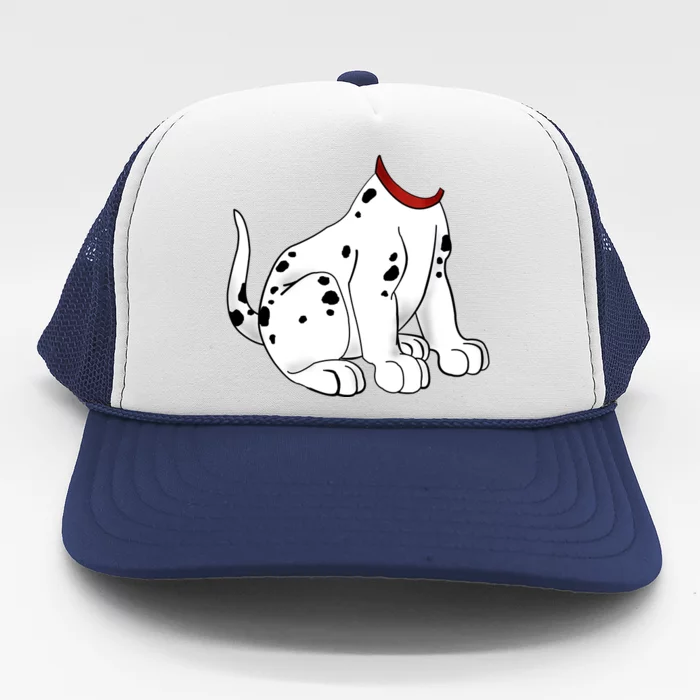 Dalmatian Costume Halloween Dog Trucker Hat