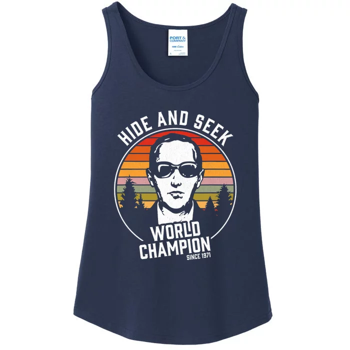 DB Cooper Hide And Seek World Champion Ladies Essential Tank