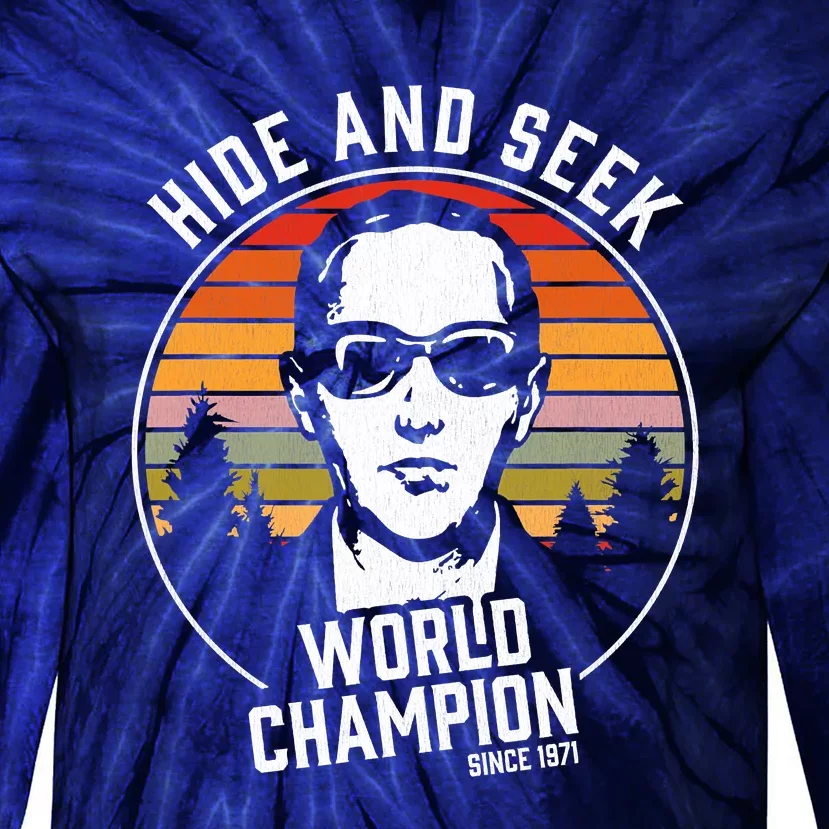 DB Cooper Hide And Seek World Champion Tie-Dye Long Sleeve Shirt