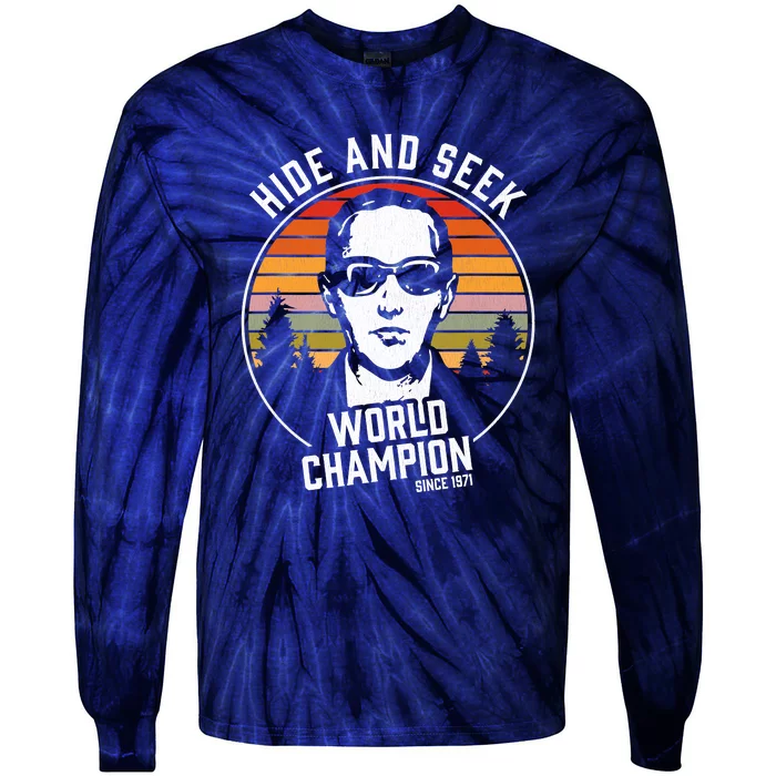 DB Cooper Hide And Seek World Champion Tie-Dye Long Sleeve Shirt