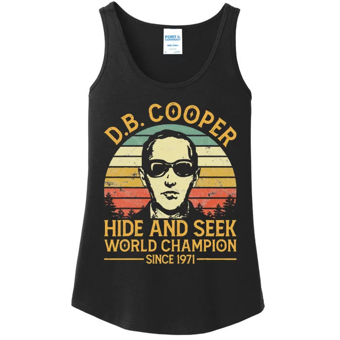 D.B. Coopers Hide And Seek Champion Since 1971 Db Cooper Ladies Essential Tank