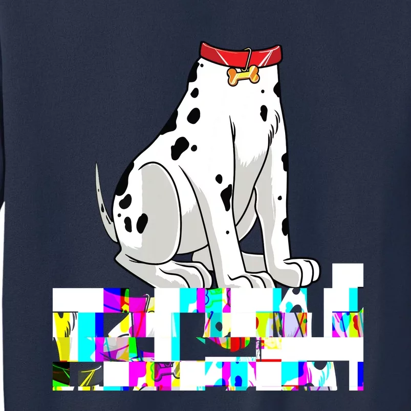 Dalmatian Costume Halloween Dog Print Men Women Sweatshirt