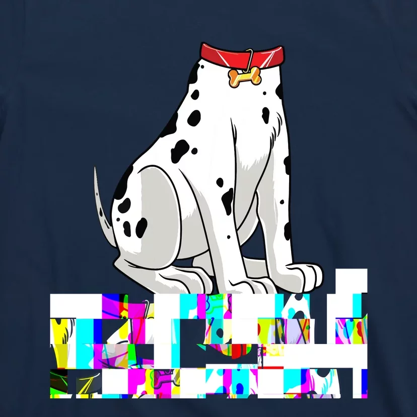 Dalmatian Costume Halloween Dog Print Men Women T-Shirt