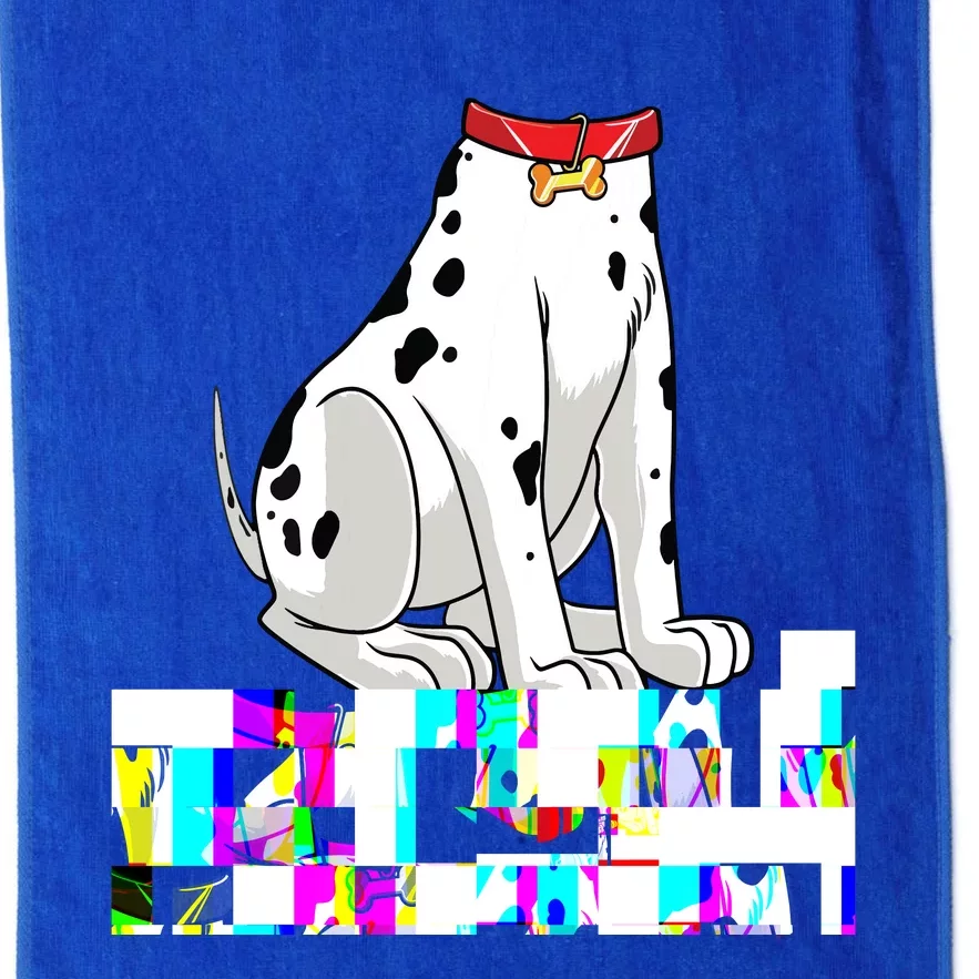 Dalmatian Costume Halloween Dog Print Men Women Platinum Collection Golf Towel