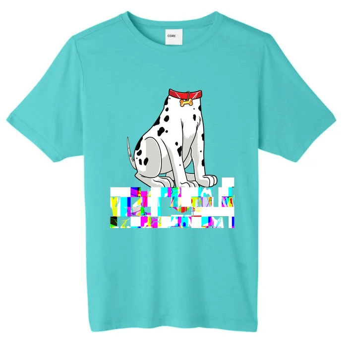 Dalmatian Costume Halloween Dog Print Men Women ChromaSoft Performance T-Shirt