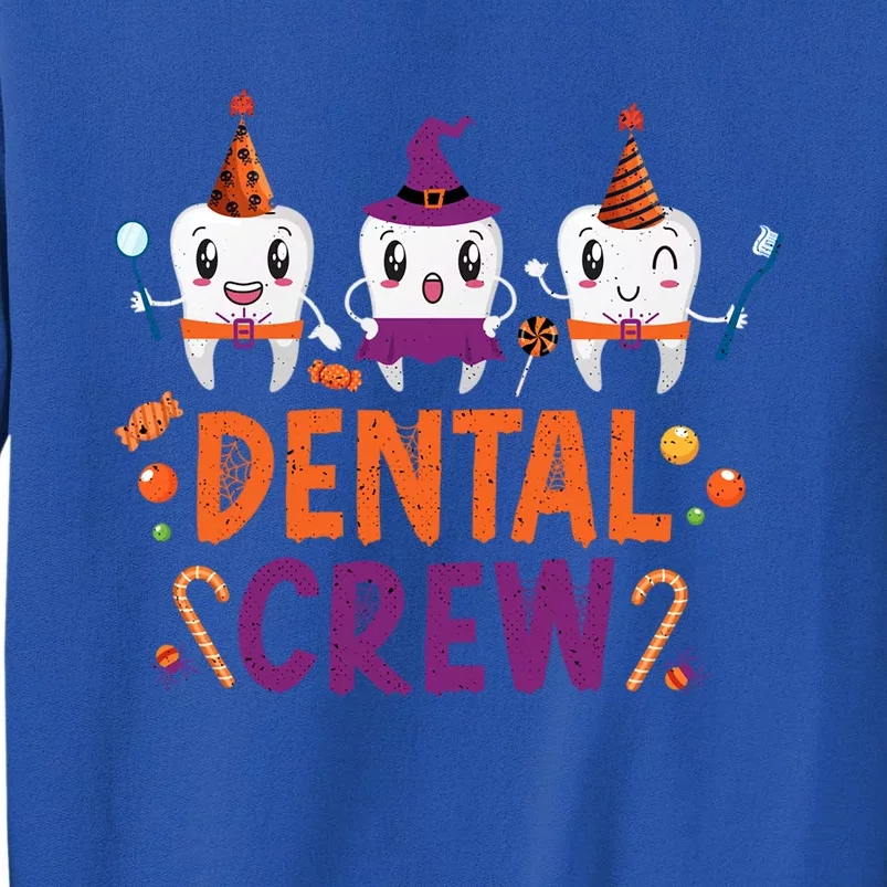 Dental Crew Halloweeen Orthodontics Spooky Dentists Gift Sweatshirt