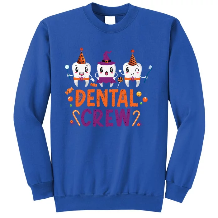 Dental Crew Halloweeen Orthodontics Spooky Dentists Gift Sweatshirt