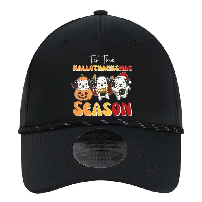 Dalmatian Christmas Halloween Tis The Hallothanksmas Cool Gift Performance The Dyno Cap