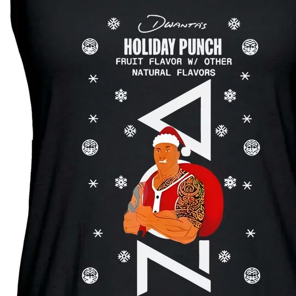 Dwanta Claus Holiday Punch Fruit Flavor W Other Natural Favors Christmas Ladies Essential Flowy Tank