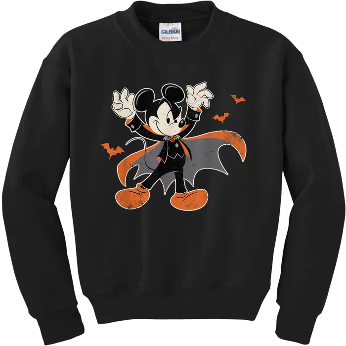 Dracula Costume Halloween Kids Sweatshirt