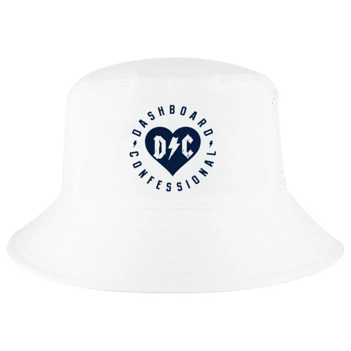 Dashboard Confessional Heart Badge Cool Comfort Performance Bucket Hat