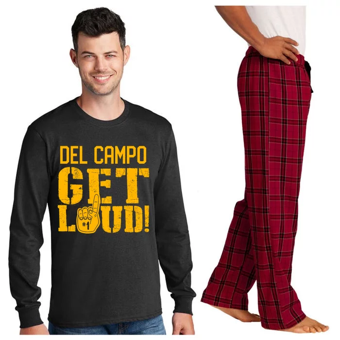 Del Campo High School Get Loud Long Sleeve Pajama Set