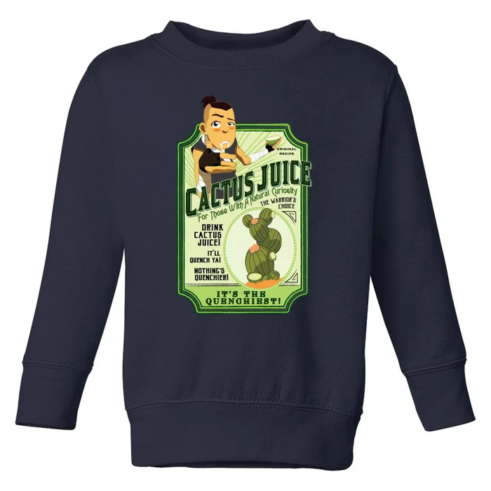 Drink Cactus Juice Toddler Sweatshirt