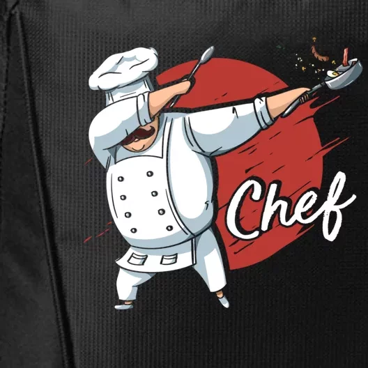 Dabbing Chef Japan Flag Chef Cook Cool Gift City Backpack