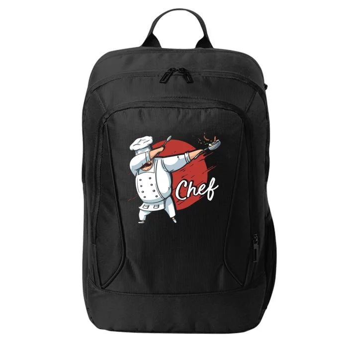 Dabbing Chef Japan Flag Chef Cook Cool Gift City Backpack