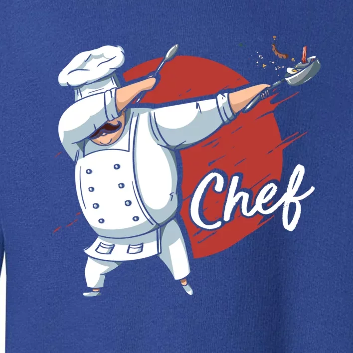 Dabbing Chef Japan Flag Chef Cook Cool Gift Toddler Sweatshirt