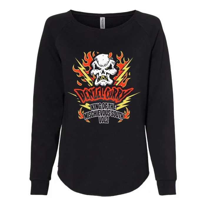 Denzel Curry Kotms Ii King Of The Mischievous South Vol 2 Womens California Wash Sweatshirt