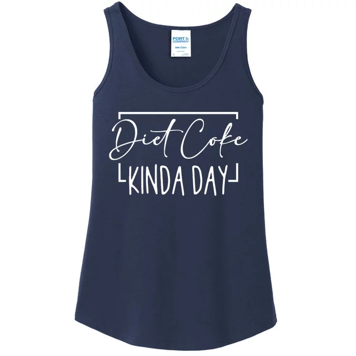 Diet Cooke Kinda Day Fitness Lose Weight Ladies Essential Tank